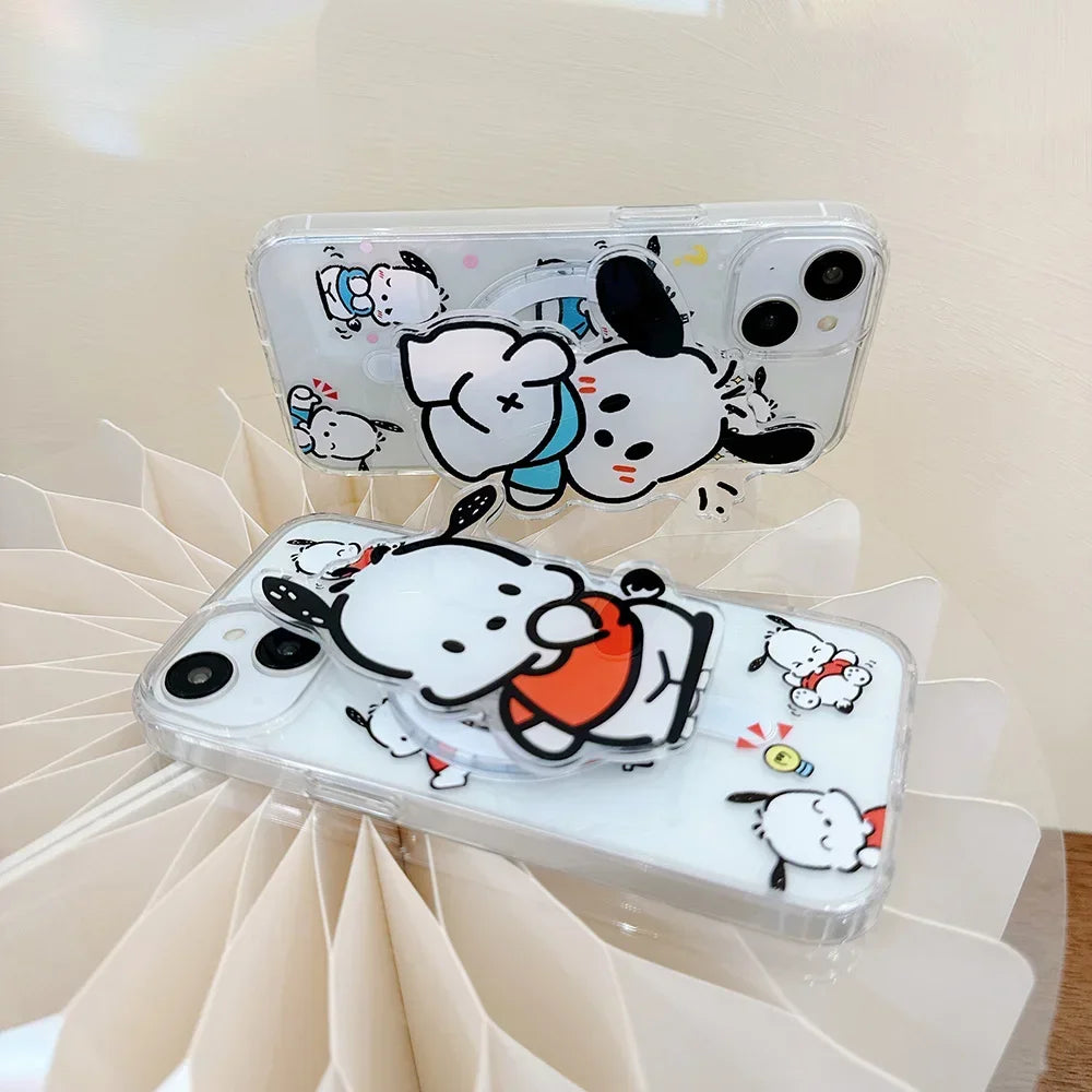 ❥Pochacco Phone Case with Smart Tok