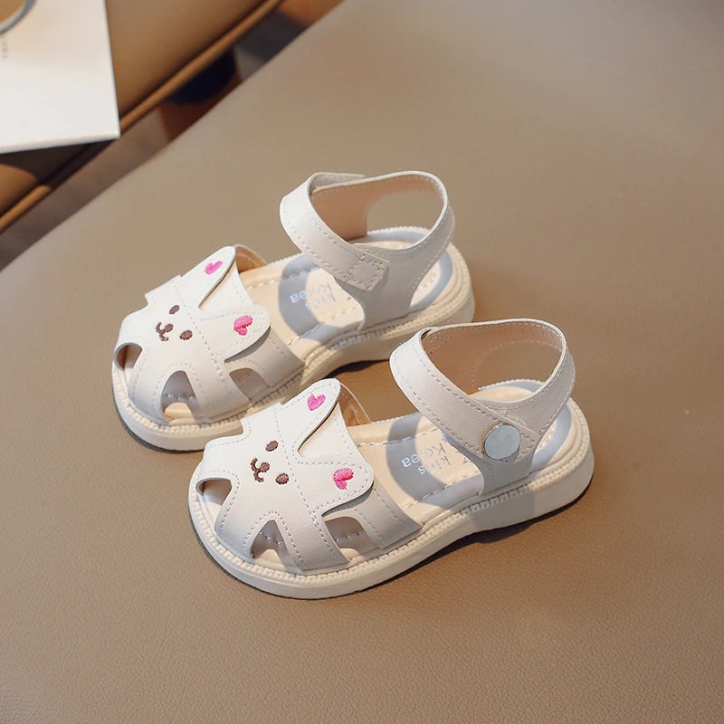 ❥ Adorable Rabbit Sandals for Little Girls