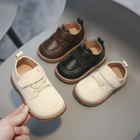 ❥ Classic Leather Shoes for Boys: Comfortable Infant Casual Wear