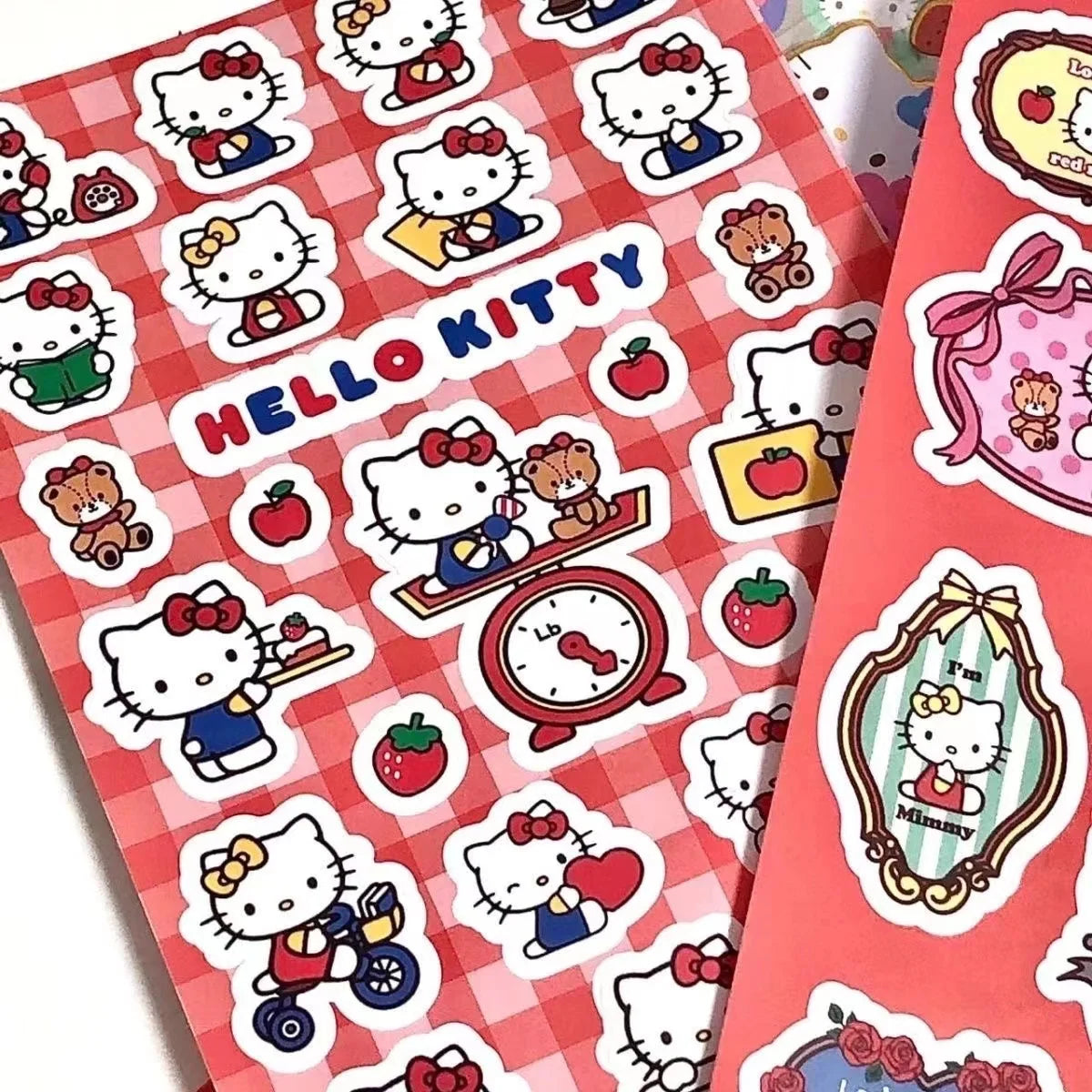 ❥ Kawaii Sanrio Sticker Set: Hello Kitty, Cinnamoroll, My Melody, and More! Perfect for DIY Projects, Gifts, and Kids' Play!