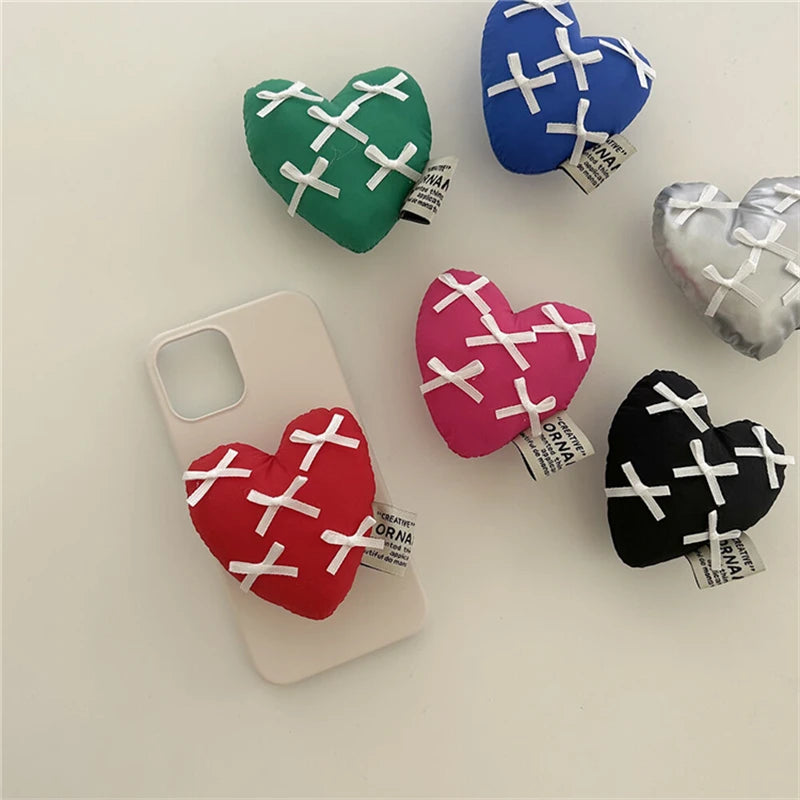 ❥ 3D Bowknot Love Heart Decompress Phone Griptok