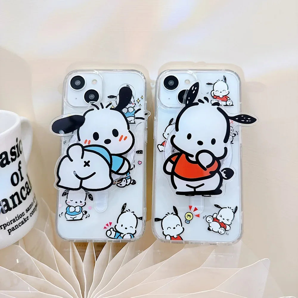 ❥Pochacco Phone Case with Smart Tok