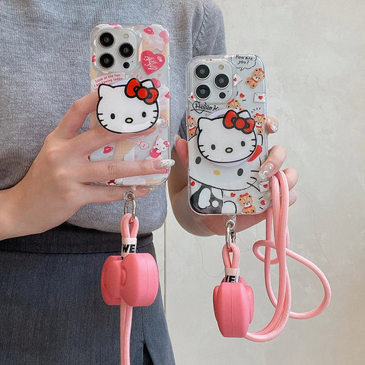 ❥Hello Kitty Phone Case and Smart Tok