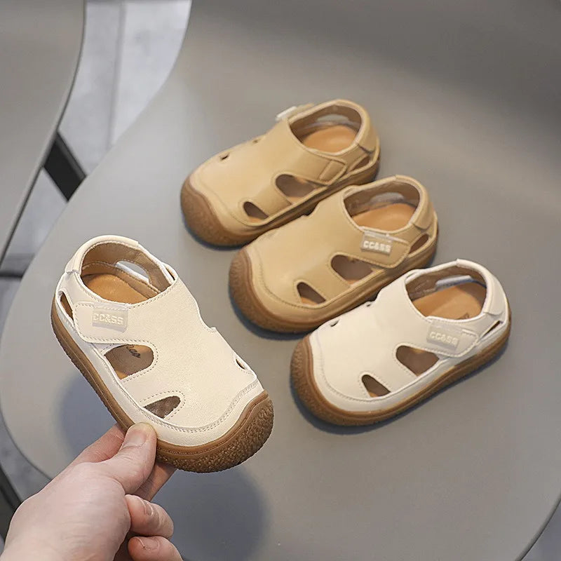 ❥ Kids' Summer Sandals with Soft Soles: Anti-collision & Lightweight