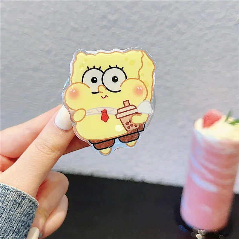 ❥Spongebob and Patrick Phone Case with Smart Tok