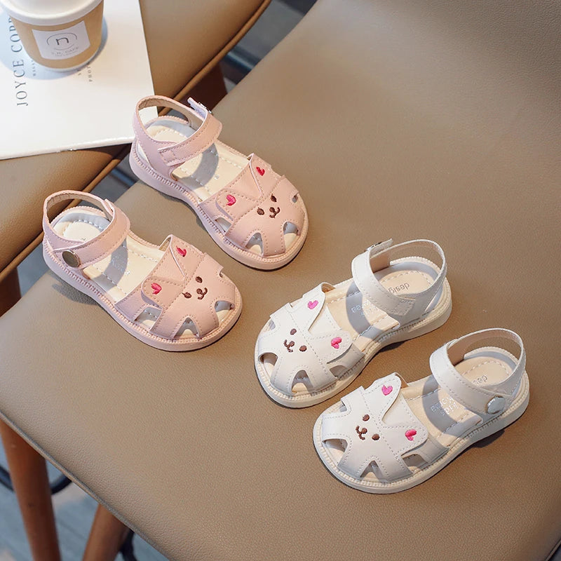 ❥ Adorable Rabbit Sandals for Little Girls