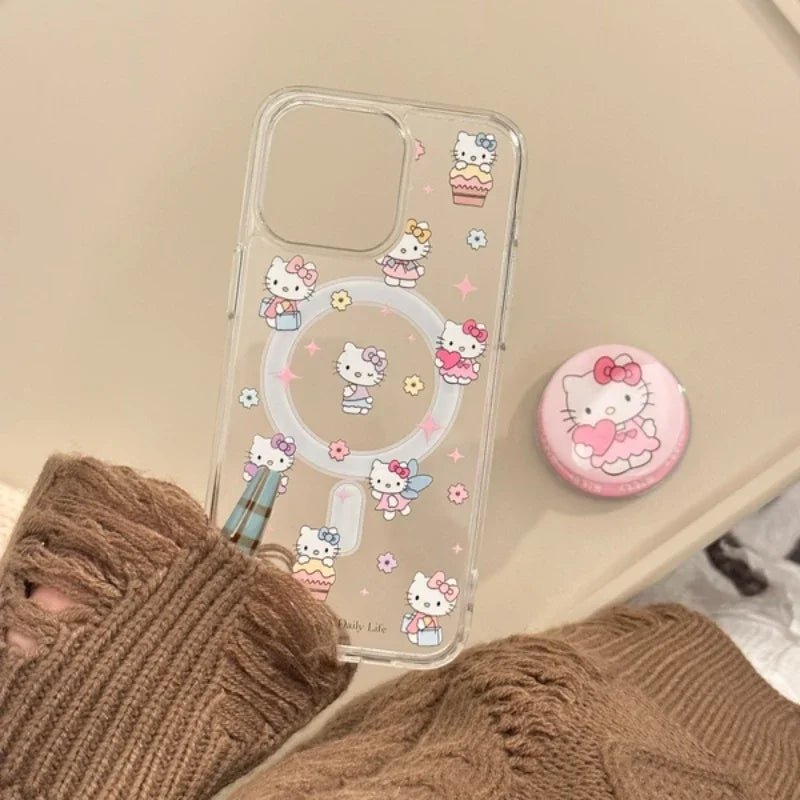 ❥ Hello Kitty MagSafe phone case